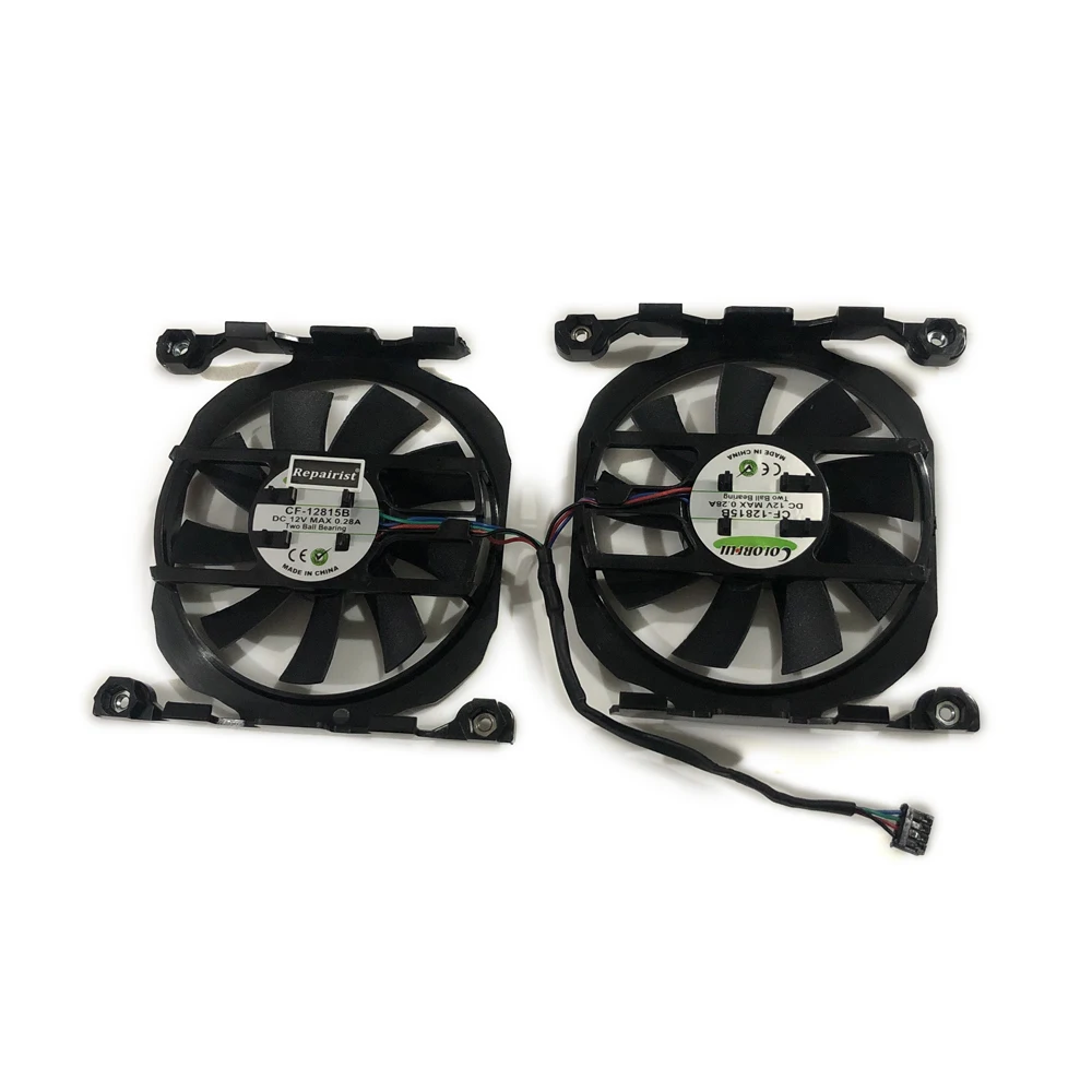 CF-12815B GPU VGA Cooler Graphics Fan For Leadtek Winfast GTX 970