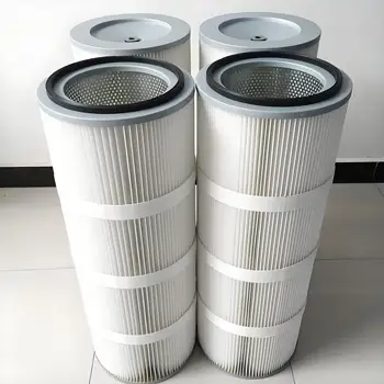 Industrial Pulse Dust Removal Filter Cartridge New Condition Bag Filter Dust Adsorption 320X900 Air Cartridge