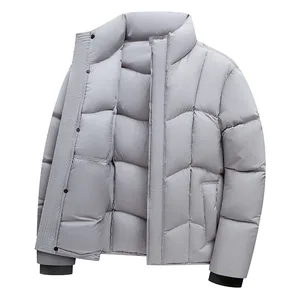 Hot-selling 2026 New Men's Winter Thick Warm Down Coat, Couple Windproof Hooded Down Puffy Jacket for Warmth
