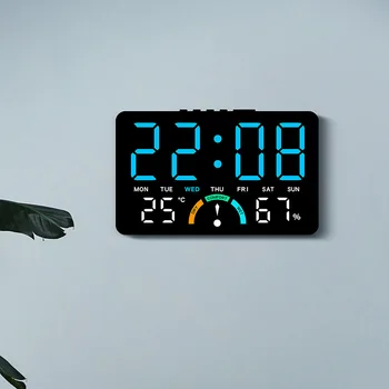 Yida Time GH9007 - Modern LED Digital Clock with Snooze