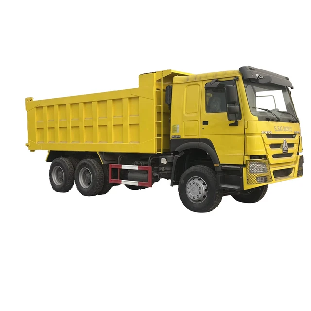 Sinotruk Howo used 371 horsepower diesel 6X4 heavy duty dump truck originally produced in China