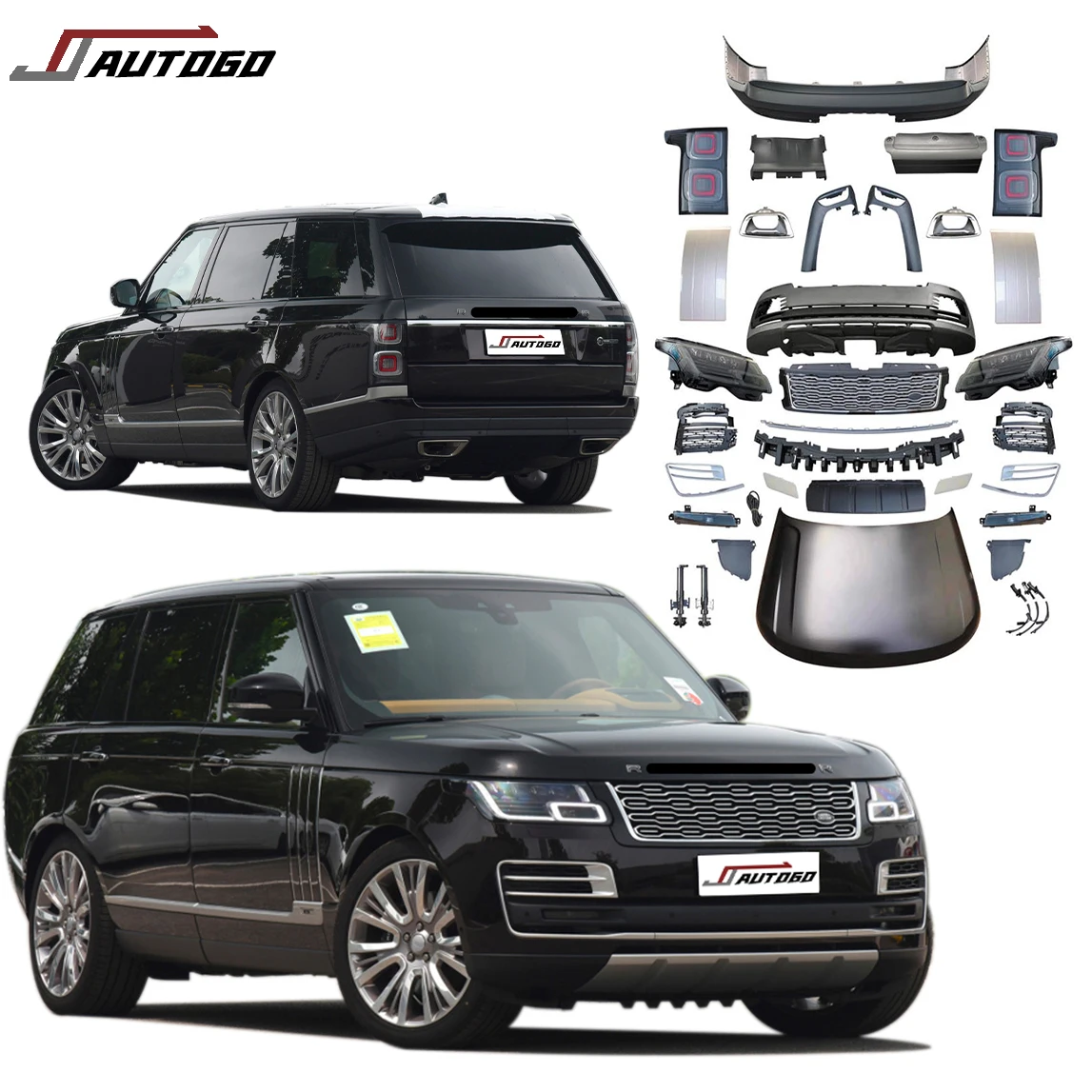 Auto Facelift Refit Body Kit For Land Rover Range Rover Executive Sc ...