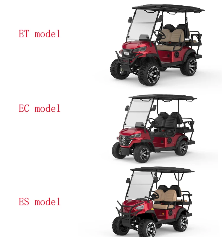 Borcart Custom Battery Powered 4 Seater Golf Cart Golf Carts For Sale
