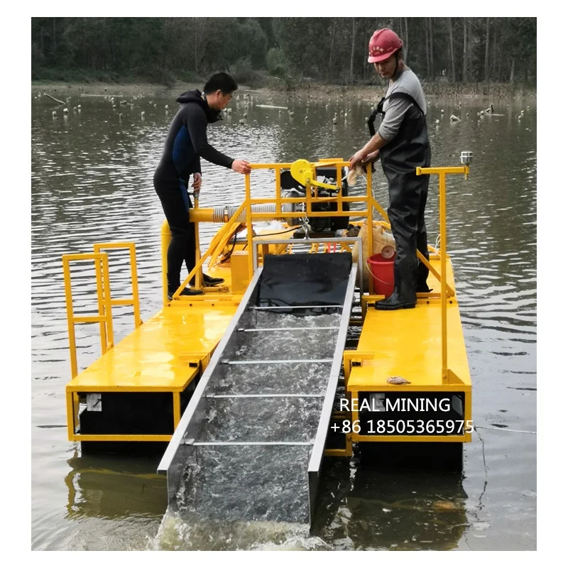 Dredger Machine Sand Dredging Gold Diamond