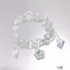 Bracciale Starburst quadrifoglio blu