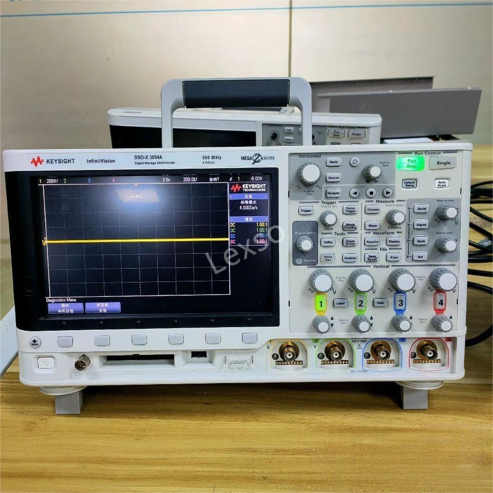 ロッドゾージア　4枚 Used Keysight Agilent DSOX3054A 500 MHz 4 Channels
