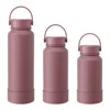 Smoke pink silicone cup sleeve