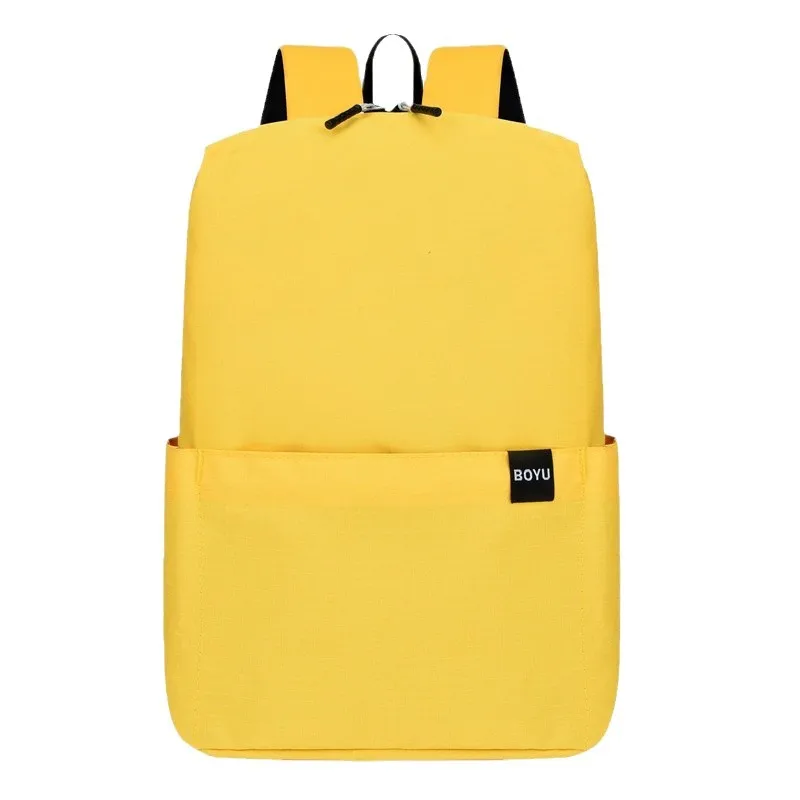 Cross-border Small Lightweight Backpack for Men Women Breathable Durable Cotton Lining for Student Travel Training Institutions preview 2