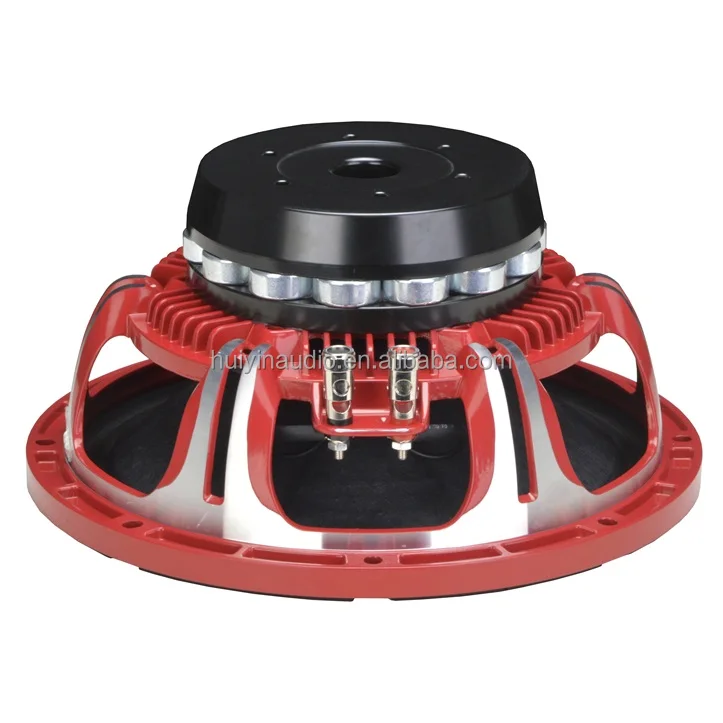 10 collu neodīma magnēta wooferis 500 W RMS, 3 collu balss spole Xmax, profesionāla skatuves sistēma, 3,5 mm vidējās frekvences basa skaļrunis Modeļa numurs 1075-061N