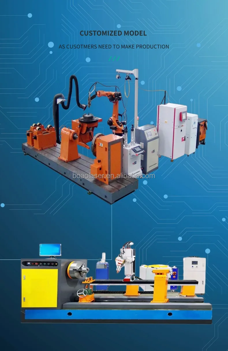 Compact Cell Cladding Machine Handheld Laser Powder Cladding Machine for Crankshaft and Molds Laser ...