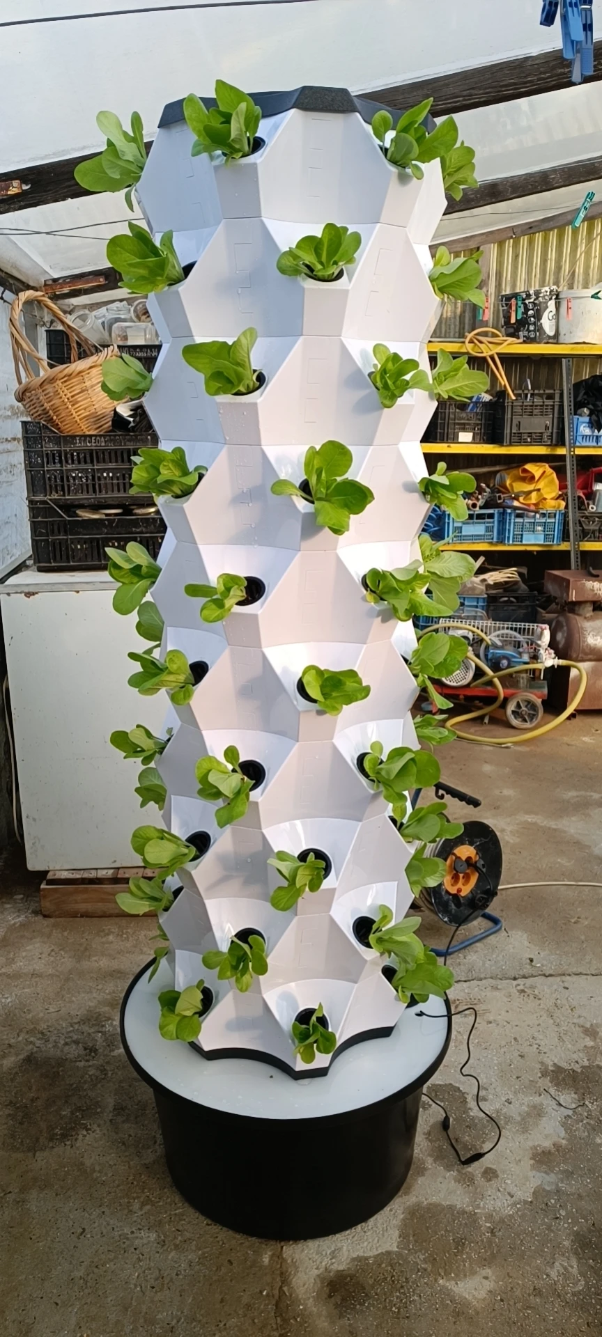 hydroponic grow tower