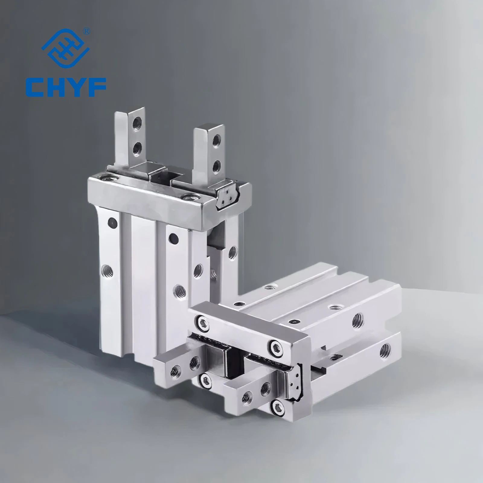 product airtac hfk series air gripper parallel style with guide track  roller bearing hfk10 hfk10b hfk10m hfk10n-13