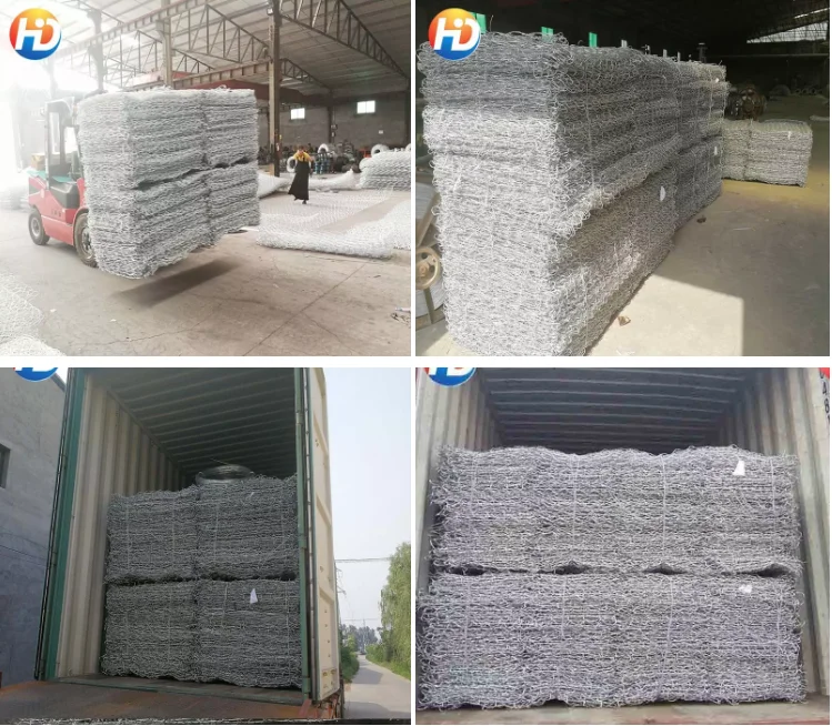 Gabion Baskets 2x1x0.5m 2x1x1m Pvc Coated Gabion Boxes On Sale - Buy ...