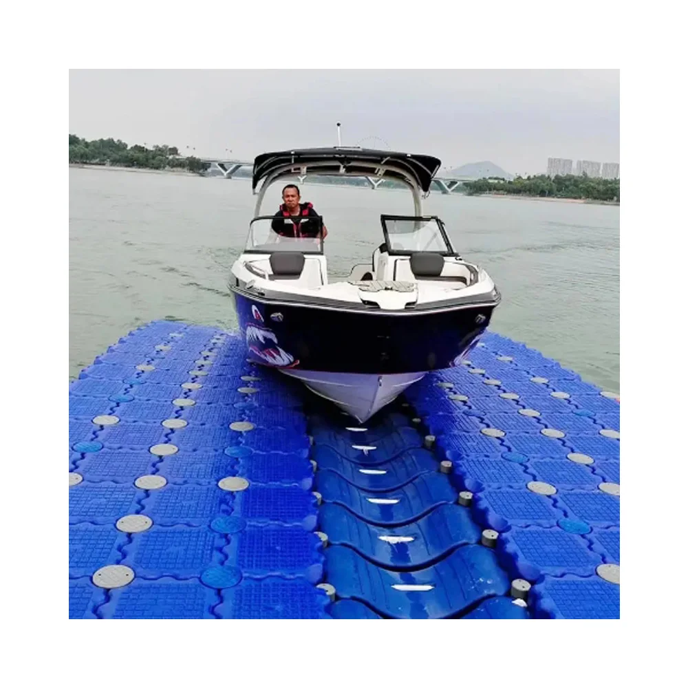 Modular Floating Pontoon Dock for Jet Ski Sea Doo Fishing Boat Yacht Ship Platform Bridge Water Walkway Aquaculture Marine Use