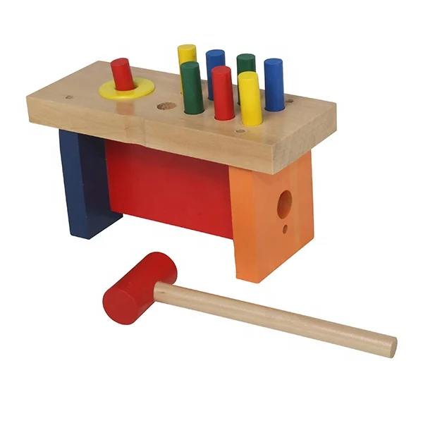 Рекламный Интеллектуальный детский деревянный Рабочий инструмент скамейка кухонный набор инструментов игрушка для