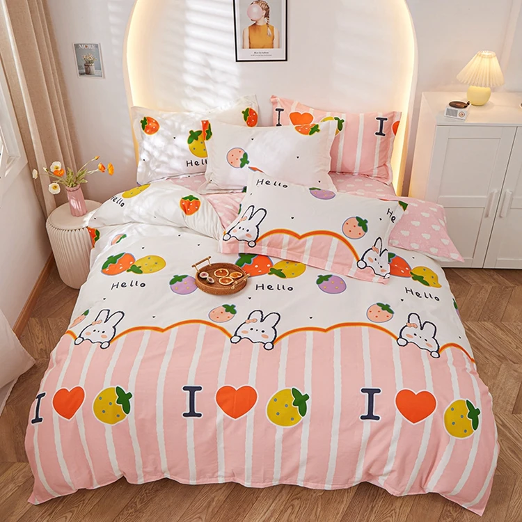 cute double bed covers