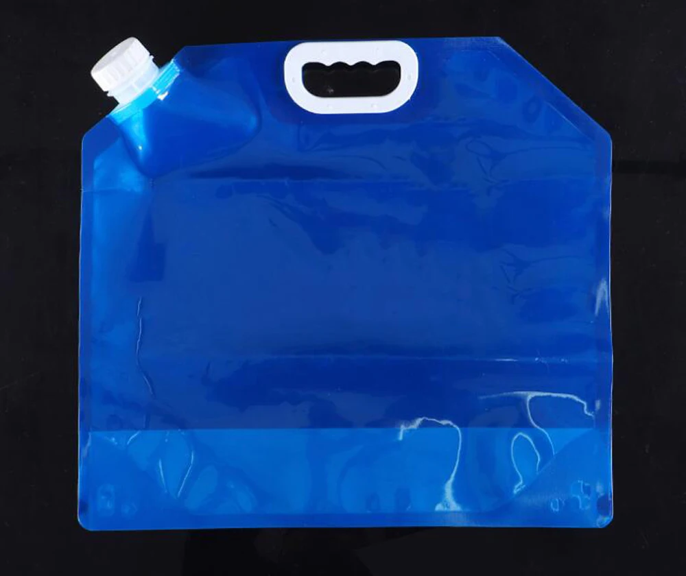 Bidon 5l Vide Bidon Eau 20l, Set De 10 Bidons Pliables Et Portables Pour Eau Potable Sac Deau Pliable Sac Deau Pliant Exterieur Pour La Randonnee Le Camping Le Pique Nique Les