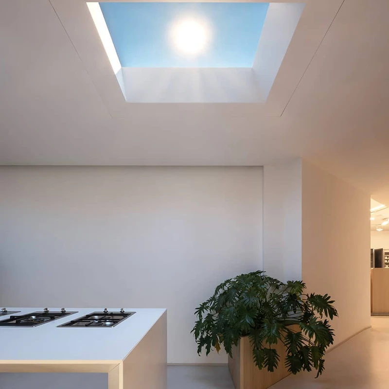 Artificial Sunlight Circadian Rhythm Ceiling Window Blue Sky Led Panel Virtual Artificial Skylight