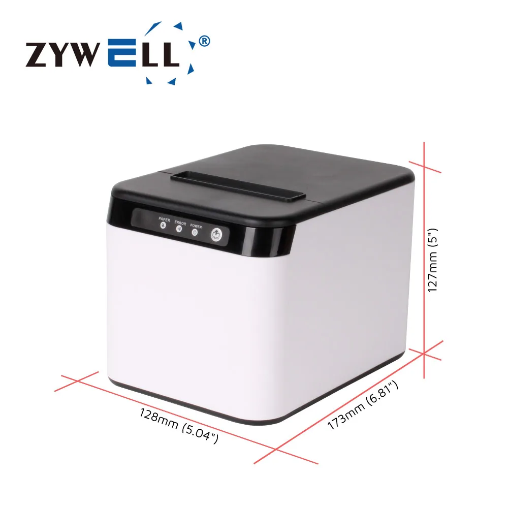 ZYWELL Imprimante Thermique Terminal Printer Cheap Price 80 mm Thermal Receipt Printer