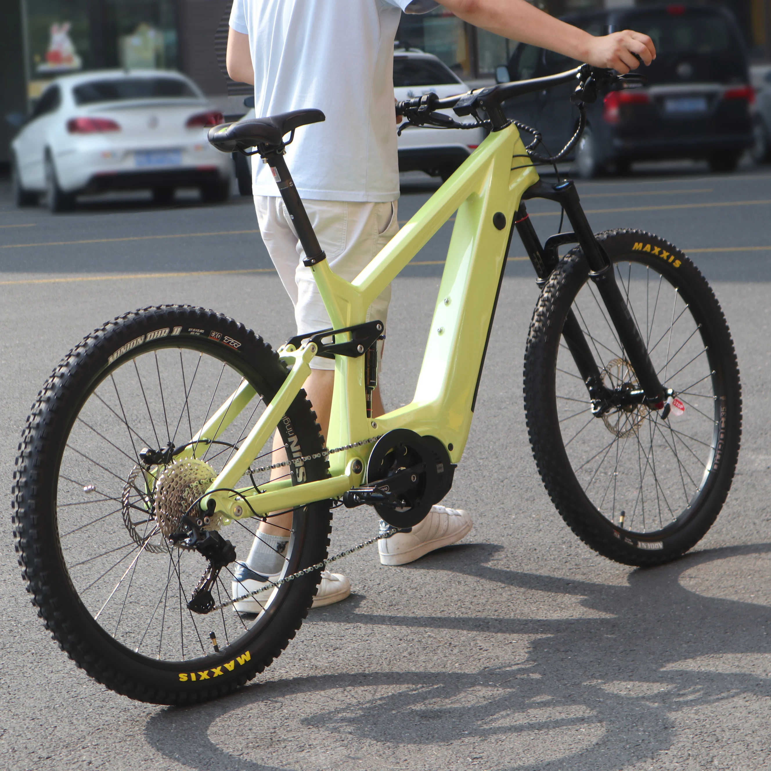 Mountain Bike Vtt Homme Grosse Roue Fat Bike électrique Vtt