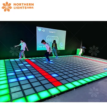 Led Rgb Interactive Floor Sensor Brick Light Led Dance Floor For ...