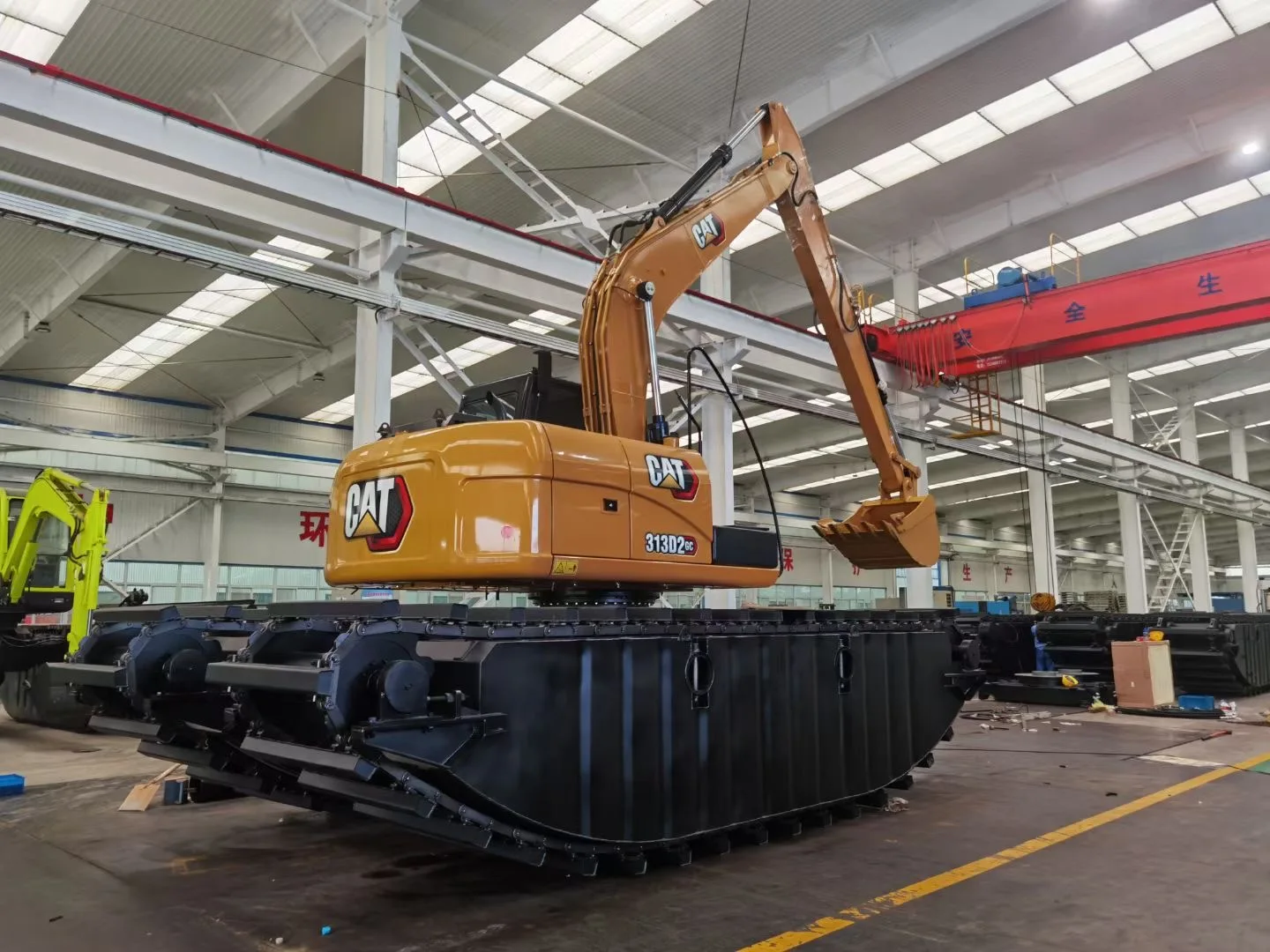 3Ton 10Ton 20Ton Amphibious Excavator With Submersible Slurry Pump