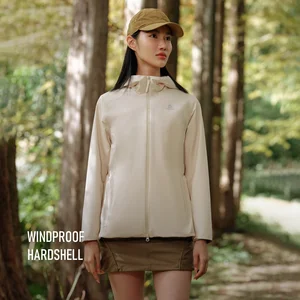 Pelliot Waterproof Jacket 2026 New Style Women's Outdoor Windproof Breathable 10000mm Hardshell Jackets