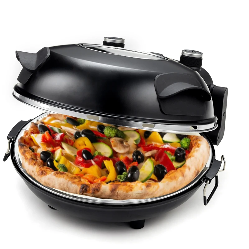 5-Minute Pizza Oven – unsurpassed cooking speed from BLACK+DECKER