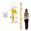 Yellow Giraffe [20*200cm including wooden hanging scroll]