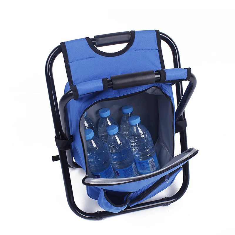 Новинка от производителя, портативная уличная складная сумка-холодильник, стул с сумкой для хранения, Карманный Рюкзак, стильное кресло для отдыха, пляжа, кемпинга, рыбалки
