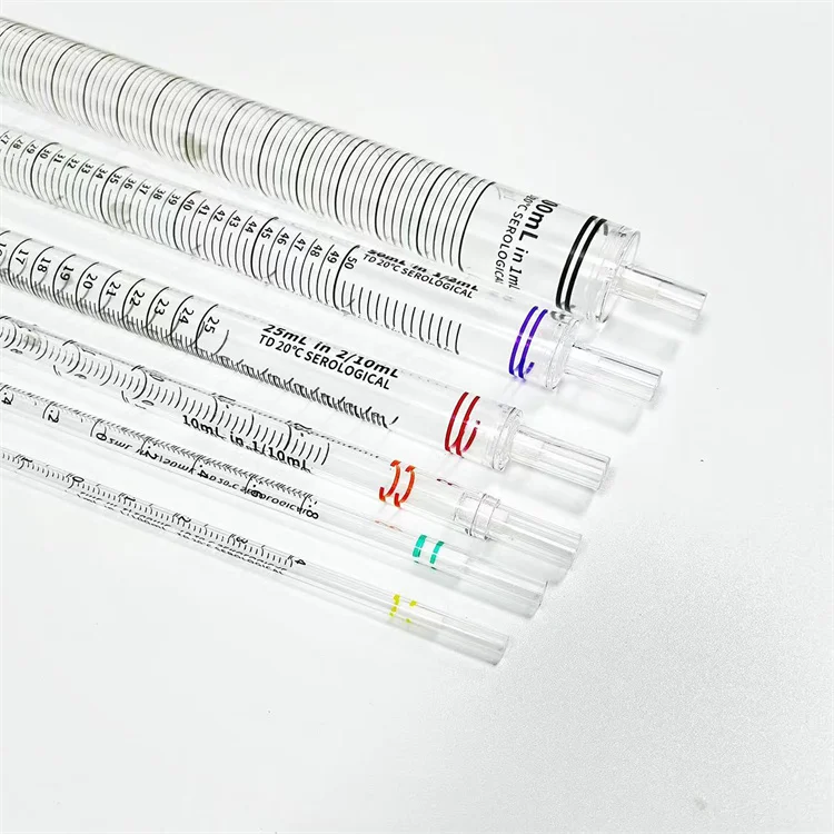 Serological Pipette Sterile For Laboratory Use Pipette Sterile Capacity 1ml 2ml 5ml 10ml 25ml