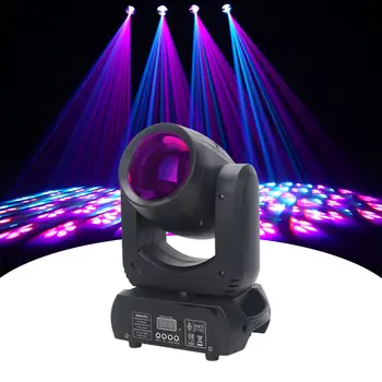 Uponelight 150W Mini Beam Moving Head Stage Effect Light 18Prism High Brightness LED Spot Club DJ Disco