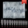 240PCS semi-frosted nail tips 07#