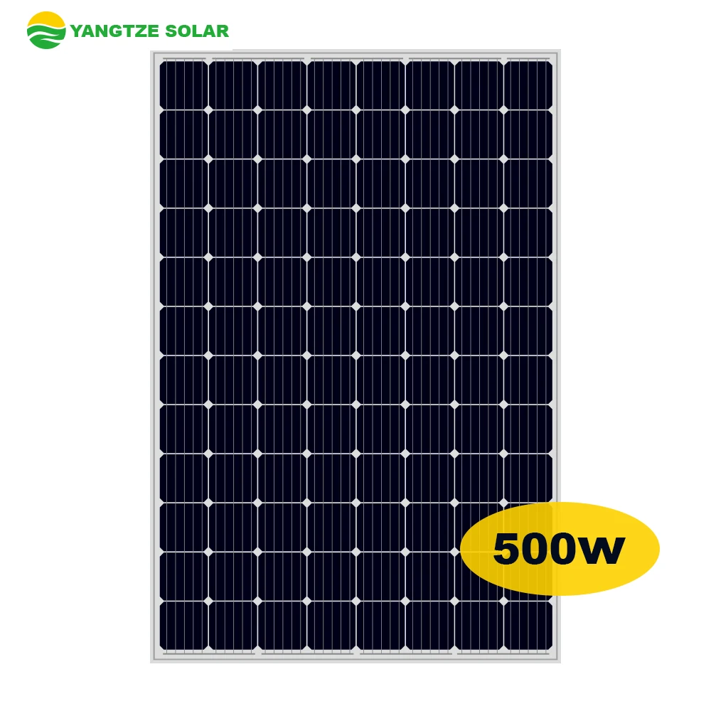 Yangtze free shipping 48v solar energy solar panel 500w 510w 520w