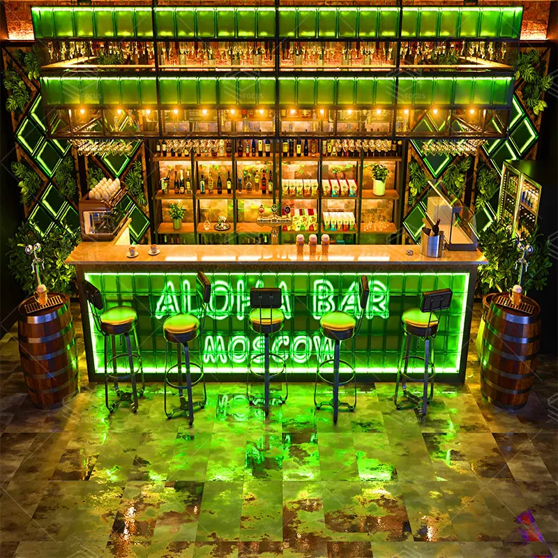 High Quality Night Club Table Bar Counter Interior Decoration