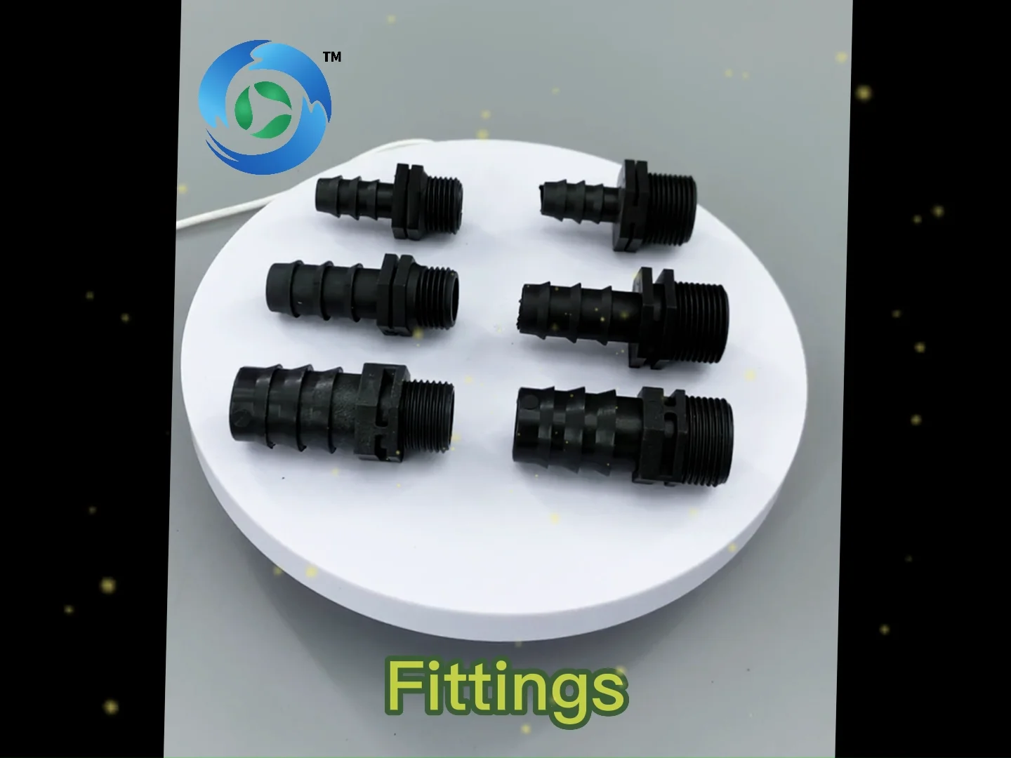 Drip Irrigation Garden Hose Coupler 16/20/25mm Pe Pipe Barb Connector