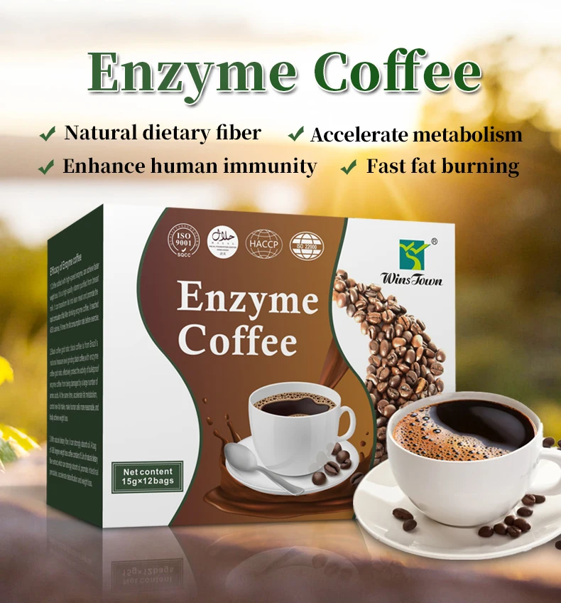 Detox Enzyme Instant Coffee - Suppress Appetite & Aid Weight Loss