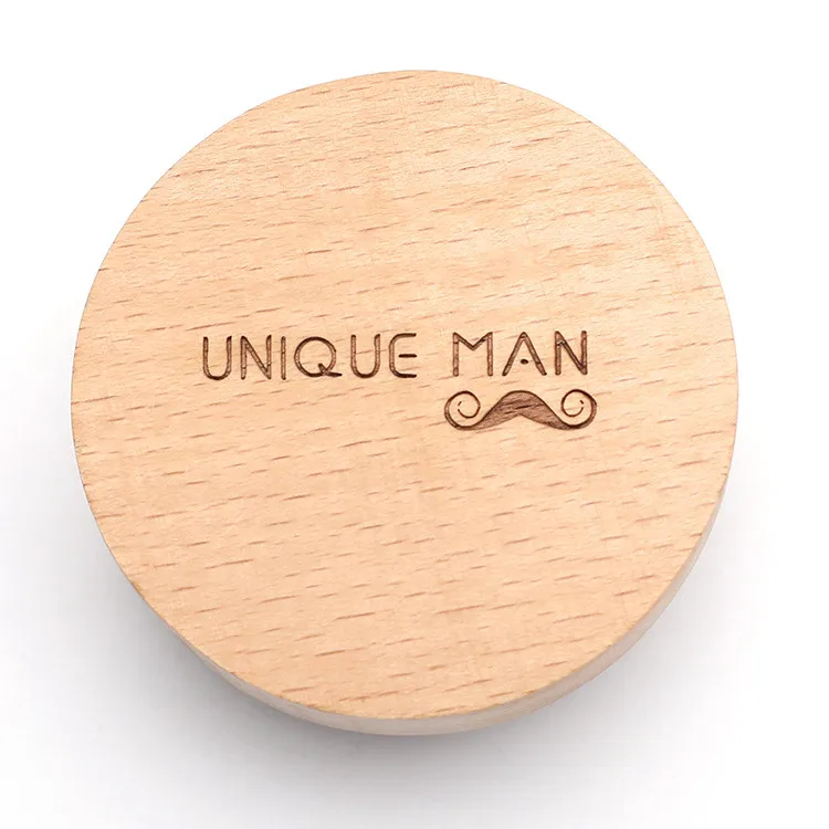 Ready to ship high quality natural beech custom logo wooden round pigtail hair beard brush.jpg