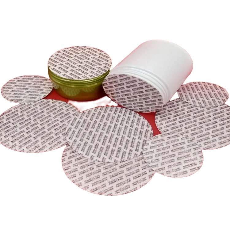 Self Adhesive Pressure Sensitive Bottle Cap Safety Tamper Seals Sealing Inserts Activated Pressure Foam Gasket