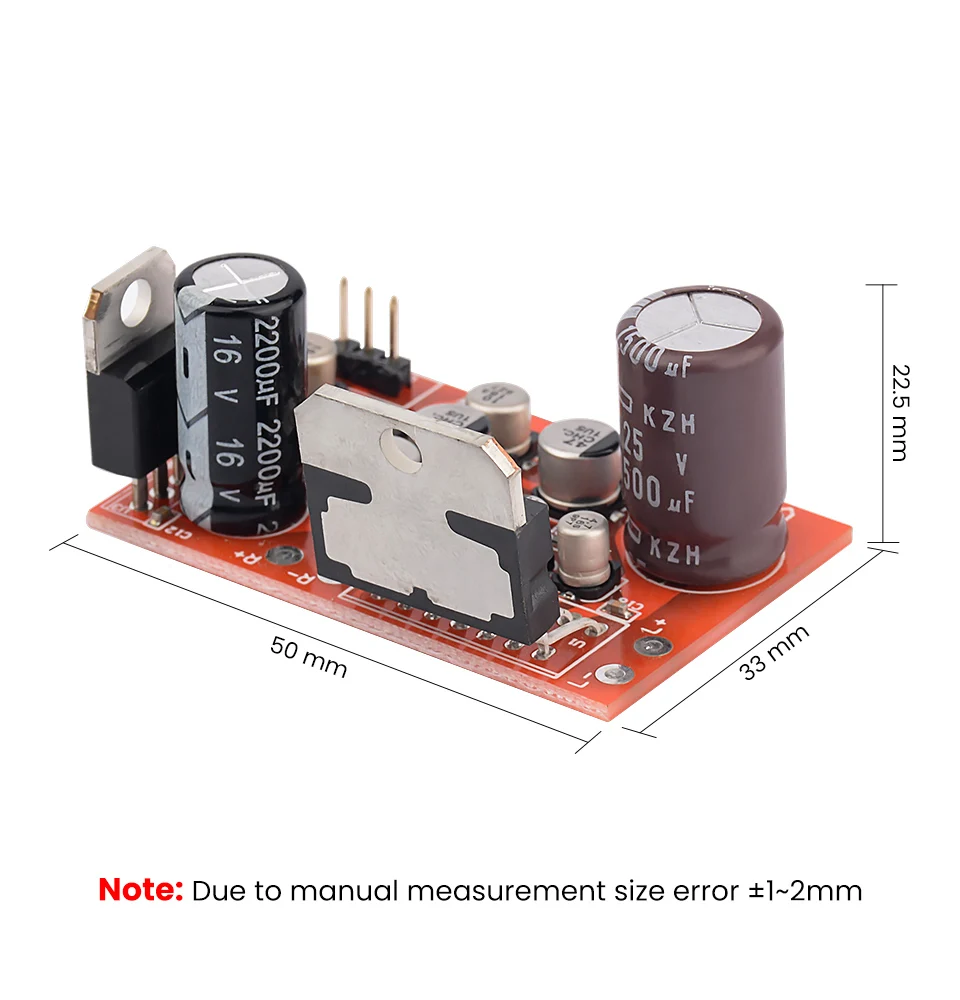 TDA7377 2x35W パワーアンプボード ステレオ 2.0 アンプ サウンド