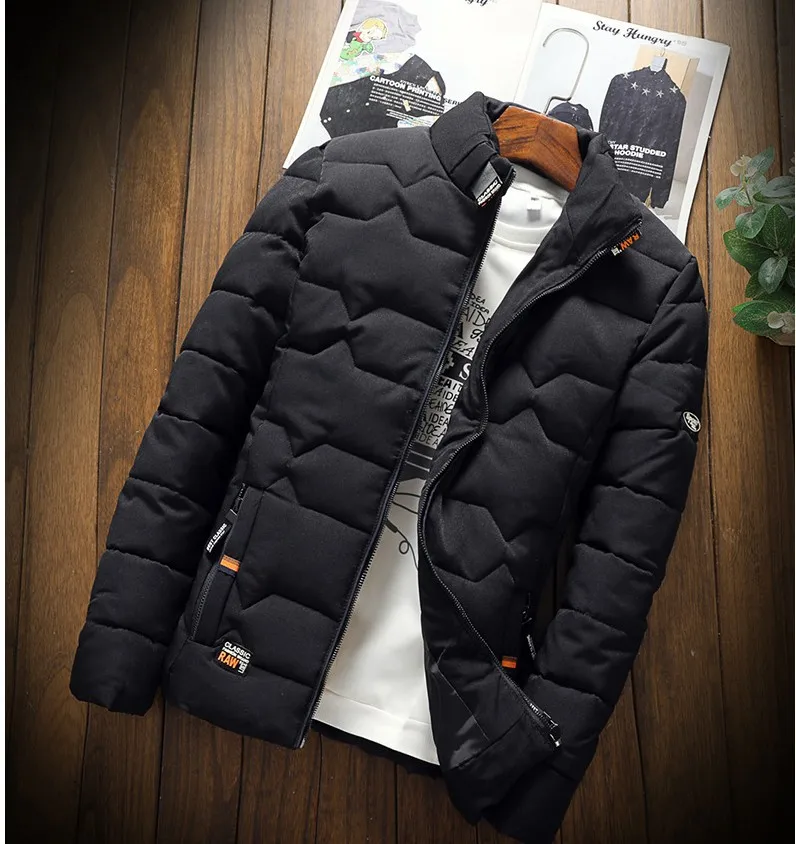2024 Autumn Warm Windbreaker Cotton Padded Mens Clothes Wholesale Winter Coats_voghion.com