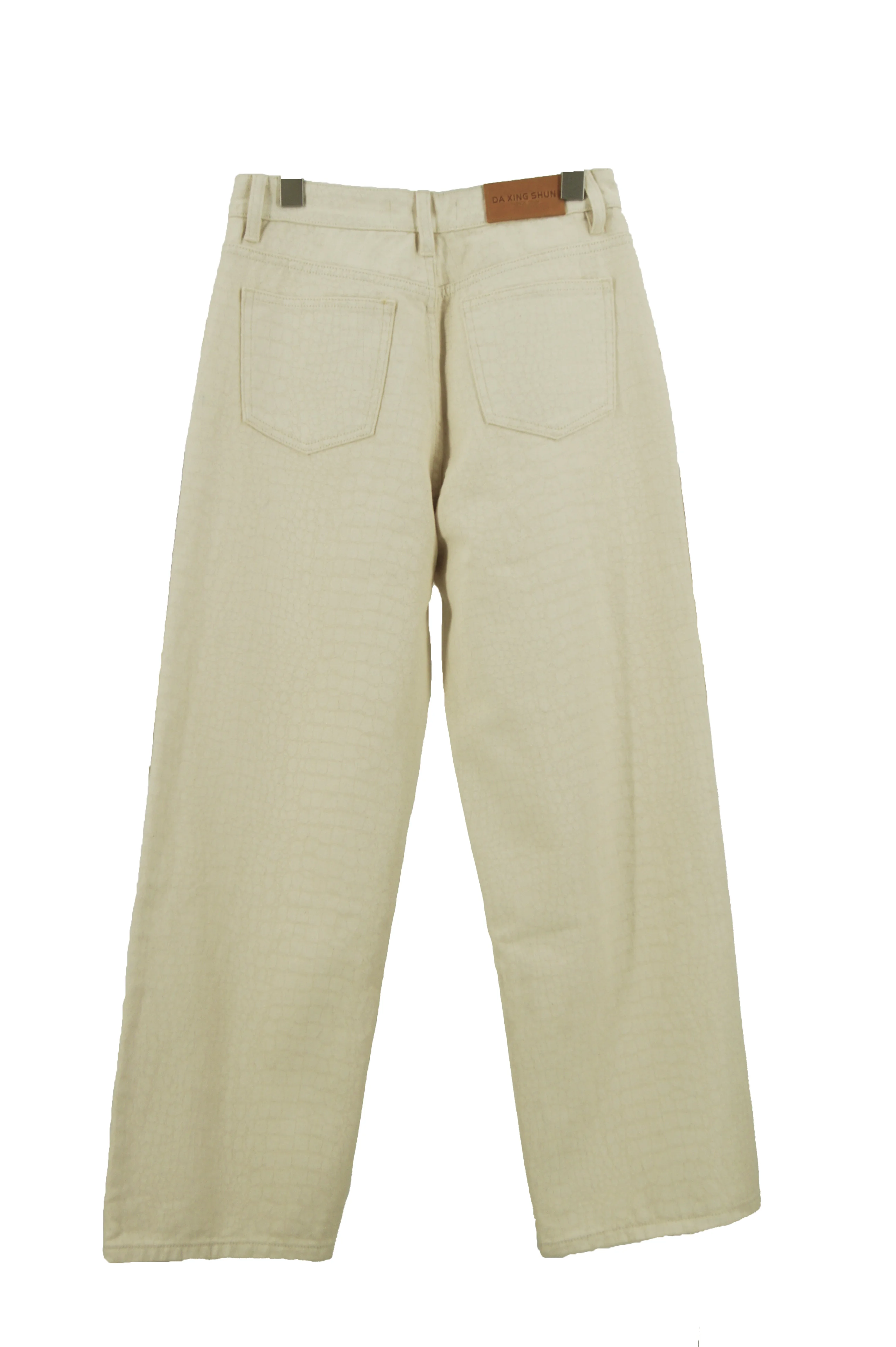 Loose and Simple Mid-to-high-waisted Women's Trousers