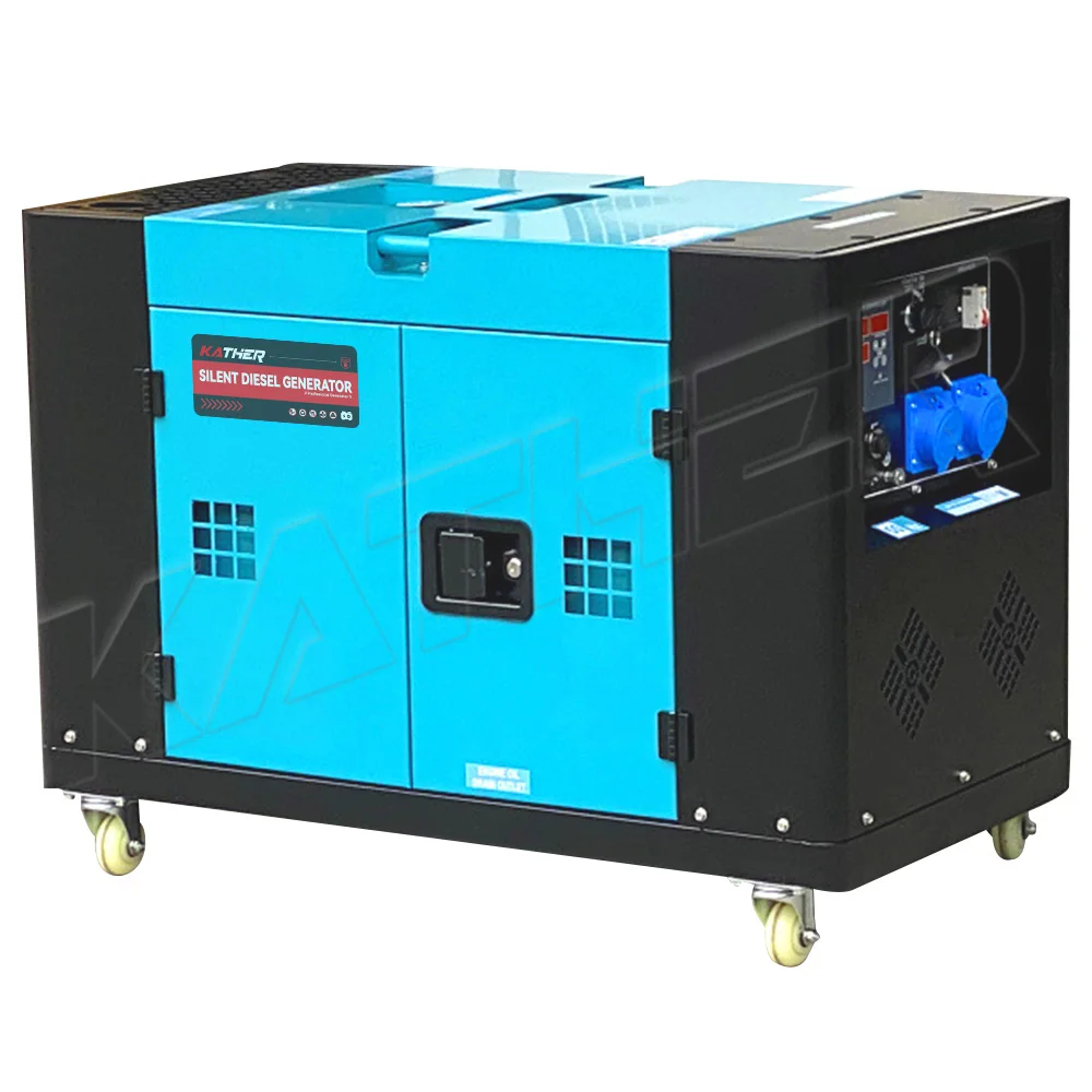 50/60hz سپر سائلنٹ ڈیزل جنریٹر سیٹ 5kw 8kva 10kva 12kva 15kva ڈیزل جنریٹر برائے ہوم سائلنٹ جنریٹر ڈیزل 20kw