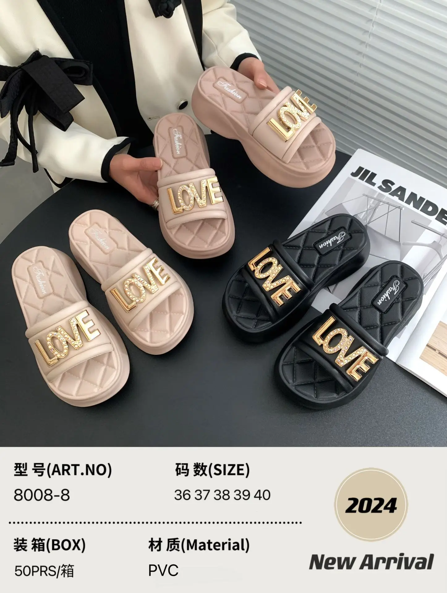 【2plan】Double sole cross slippers Cloud Slides Double Buckle Adjustable Summer Beach Pool