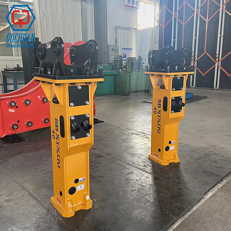 Cuchuan 16 Years Factory Drilling Machines Excavator Box Type Hydraulic Breaker Hammer Rock Breaker Hammer for Tractor Excavator