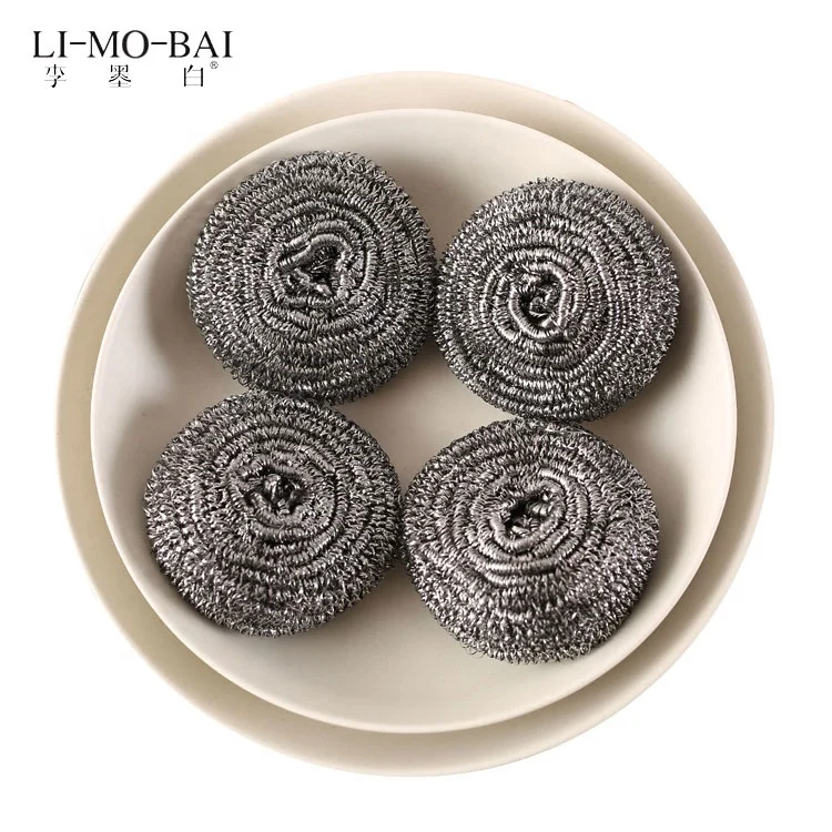 Steel Wire Ball, Stainless Steel Sponges Scrubbers Cleaning Ball