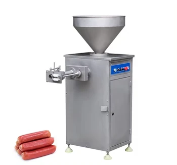 Automatic Embutidora Chorizo Industrial Enema Chicken Sausage Stuffer Production Line Filling Make Machine Price