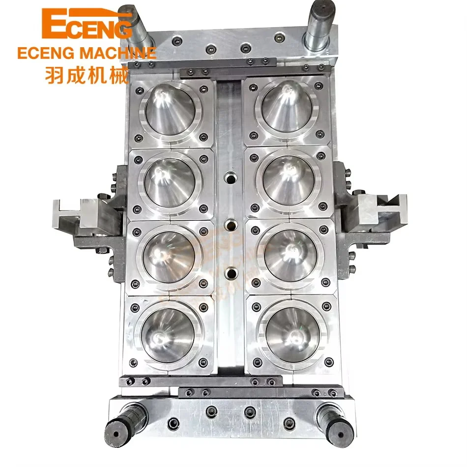 Eceng 8 Cavity Preform Injection Mold Triangle Plastic Can High Precision Pet Perform Mold