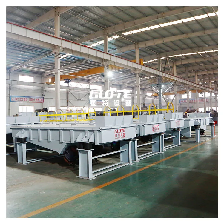 Rectangular Vibration Separator Linear Motion Vibrating Screens Vermicompost Sieving Machine