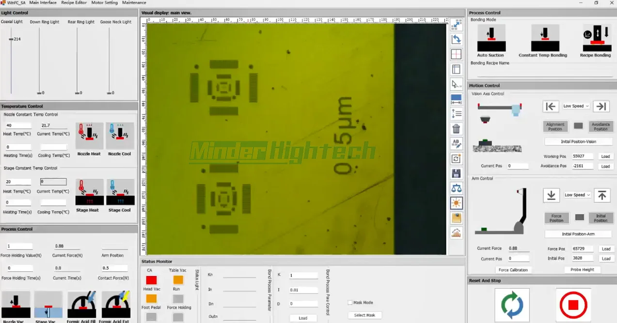 RYW-ETB05B Submicron Semi-Automatic Eutectic Bonding Machine
